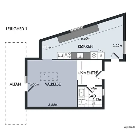 Апартаменты At Solgaarden 1 In Arsdale